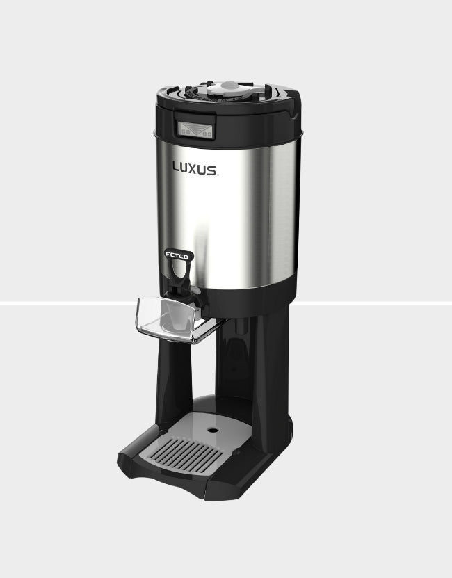 Fetco Luxus L4D Thermal Coffee Dispenser with Stand
